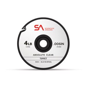 Scientific Anglers Absolute Tippet 30M in Clear